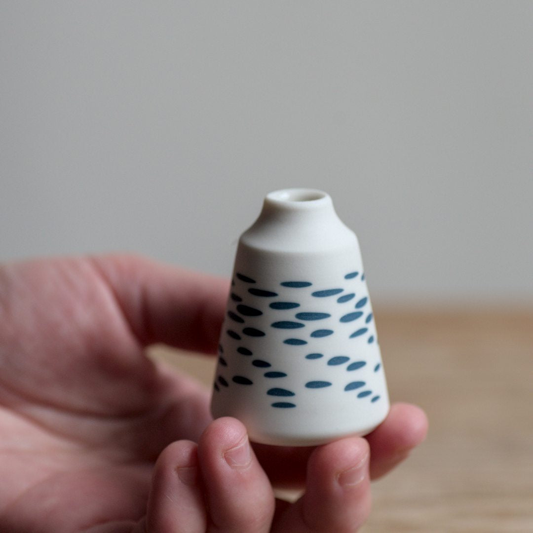 Minature - Blue Pattern