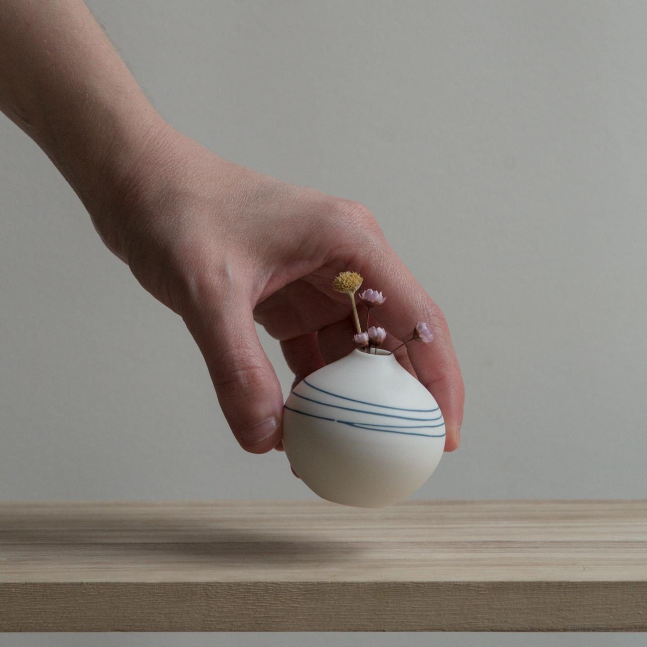 Minature - Blue Pattern