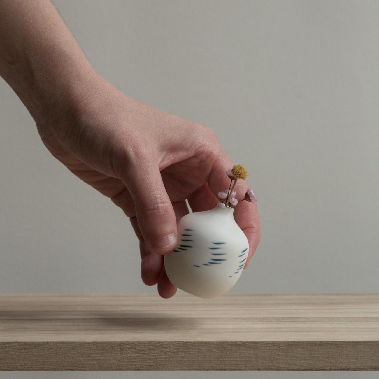 Minature - Blue Pattern