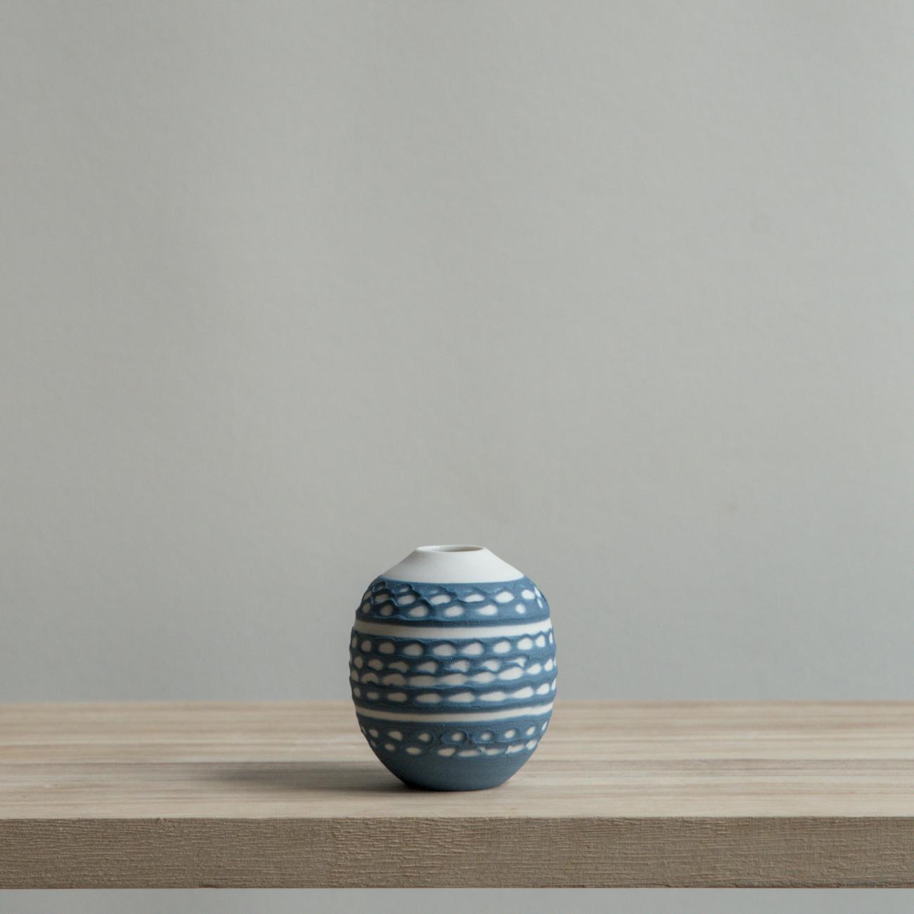 Minature - Blue Pattern