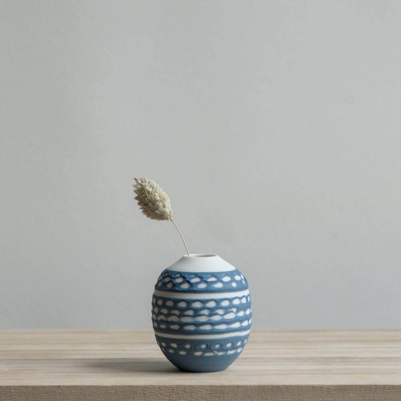 Minature - Blue Pattern