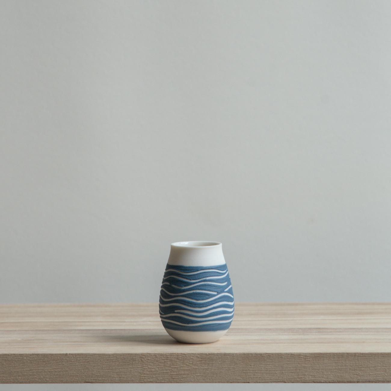 Minature - Blue Pattern