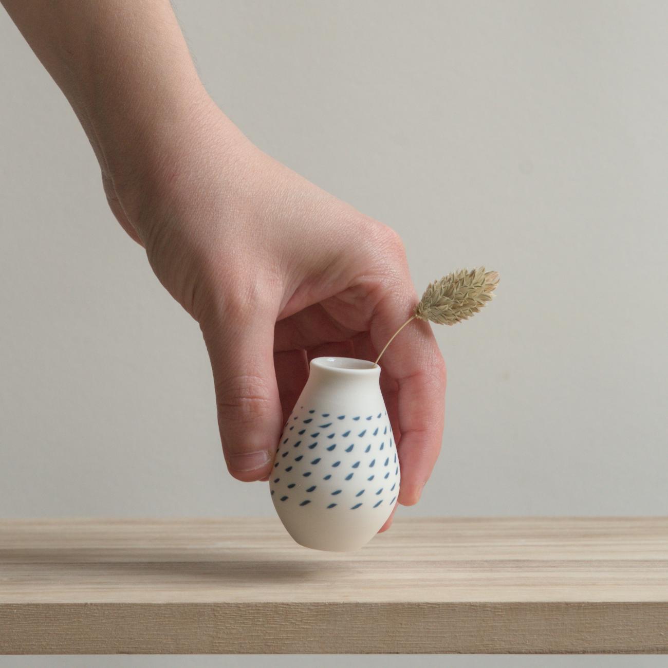 Minature - Blue Pattern