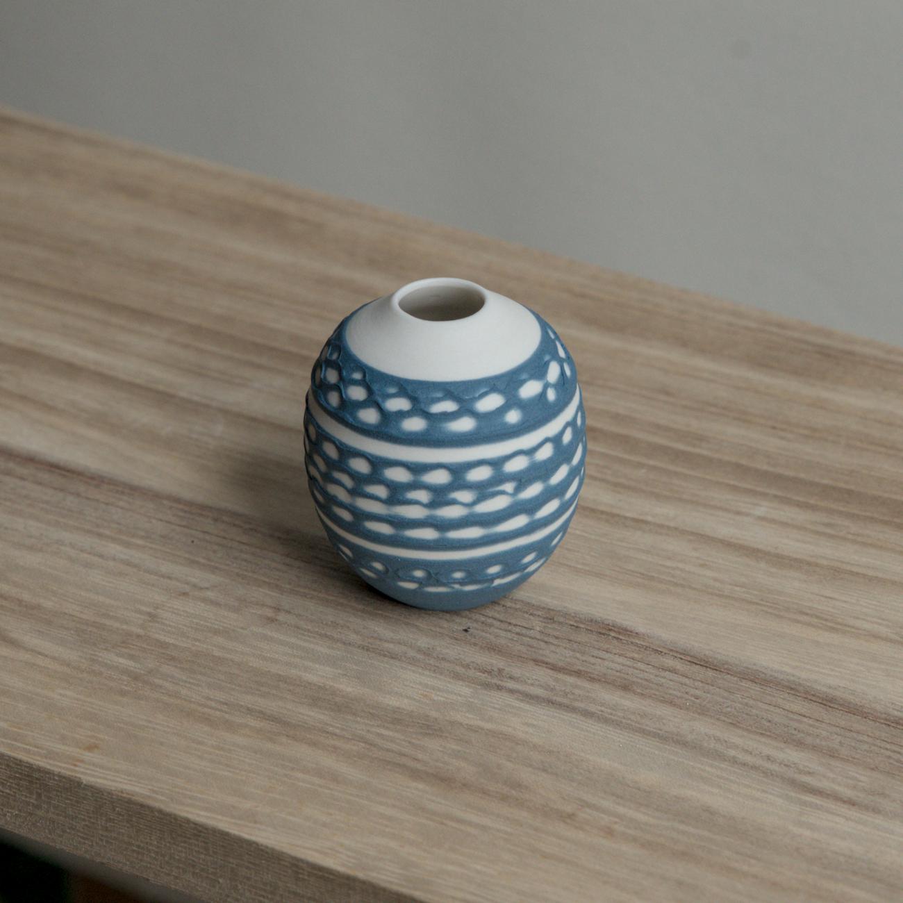 Minature - Blue Pattern
