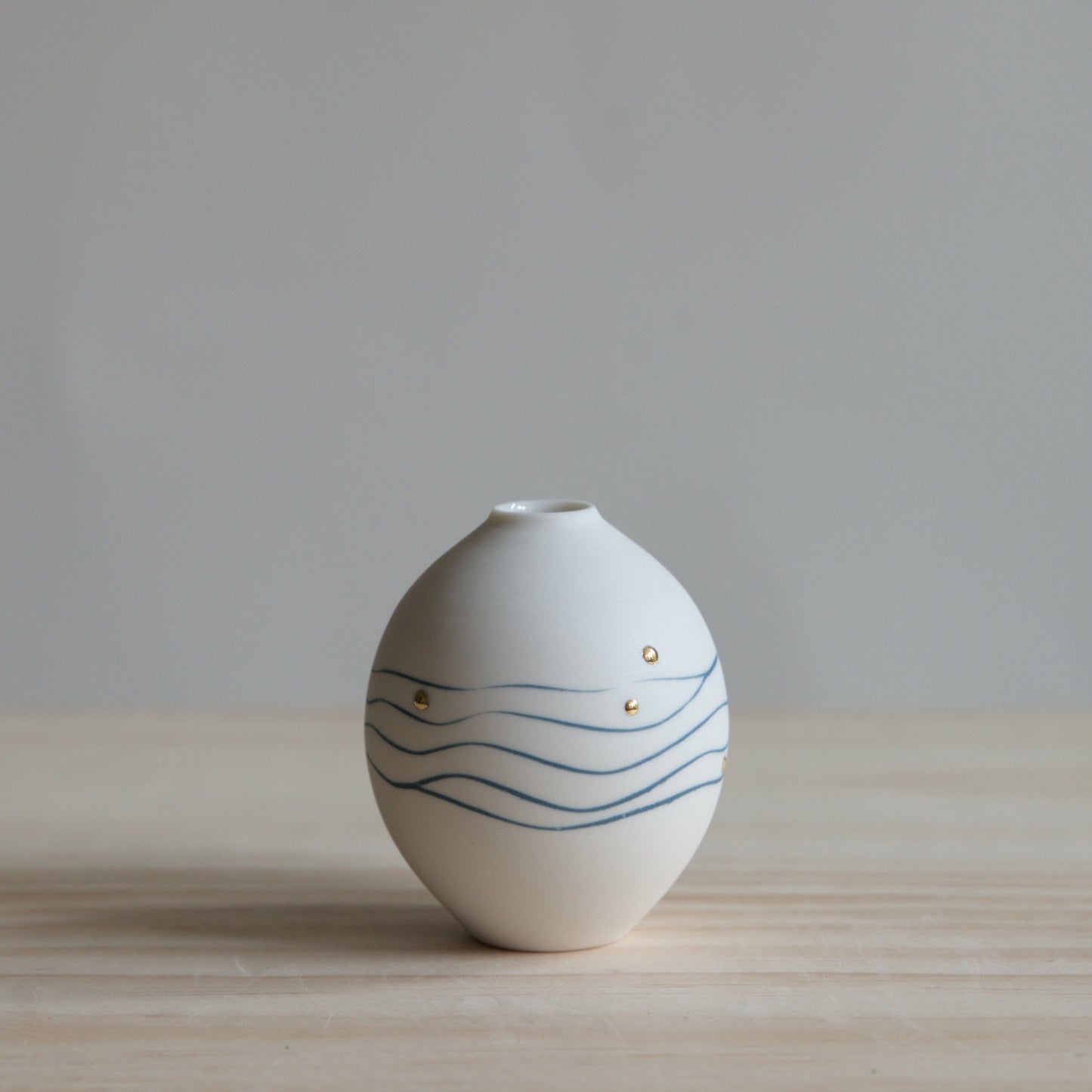 Patterned Minature - Gold Drops