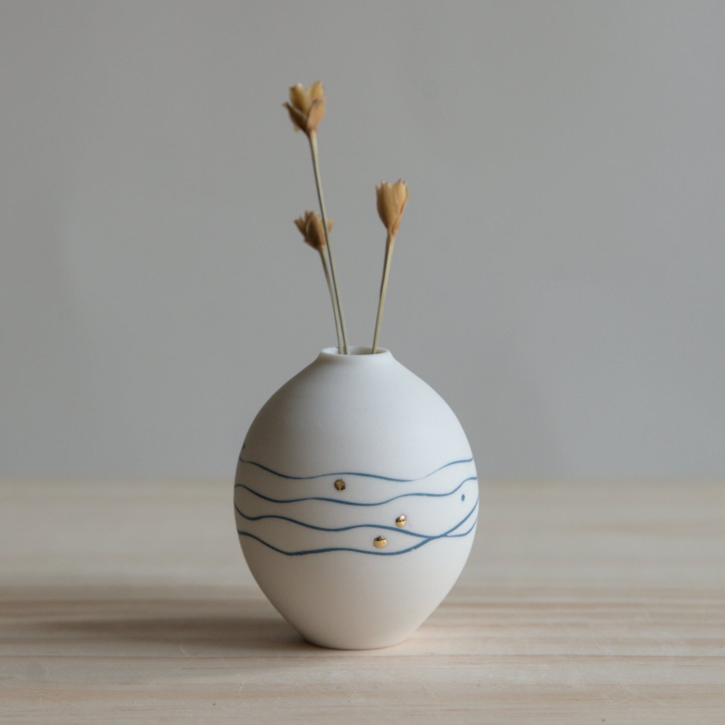 Patterned Minature - Gold Drops