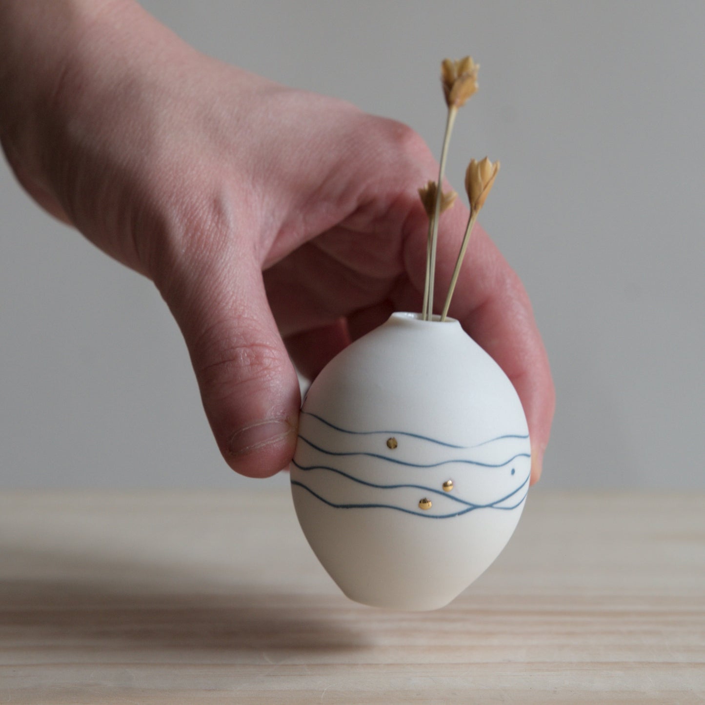 Patterned Minature - Gold Drops