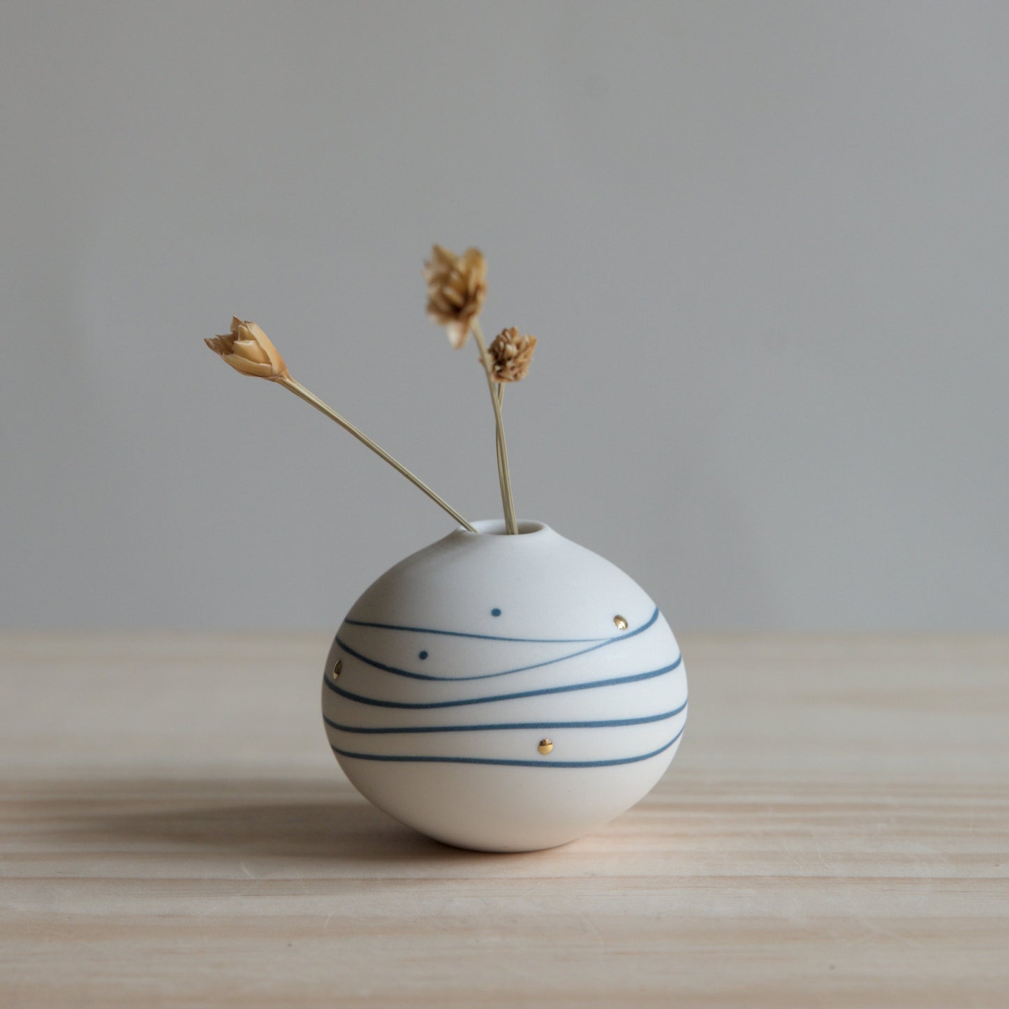 Patterned Minature - Gold Drops