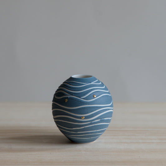 Patterned Minature - Gold Drops