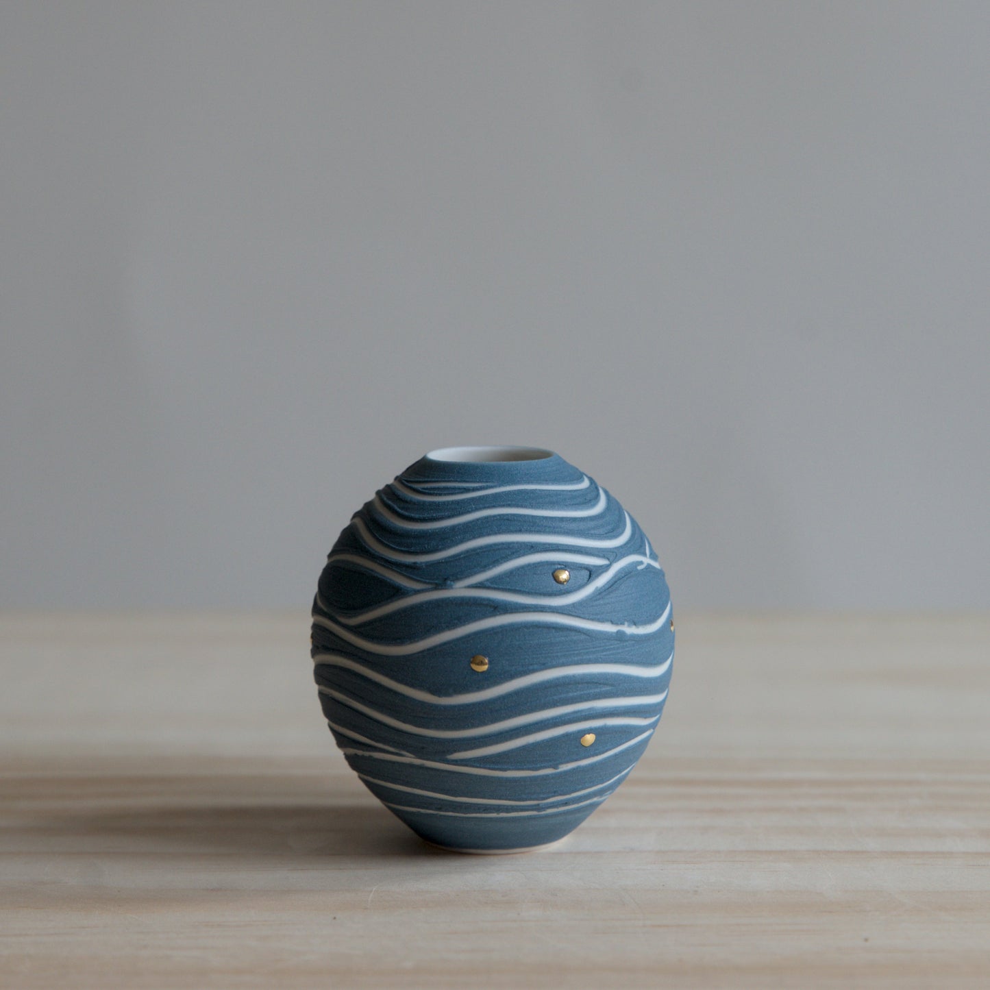 Patterned Minature - Gold Drops