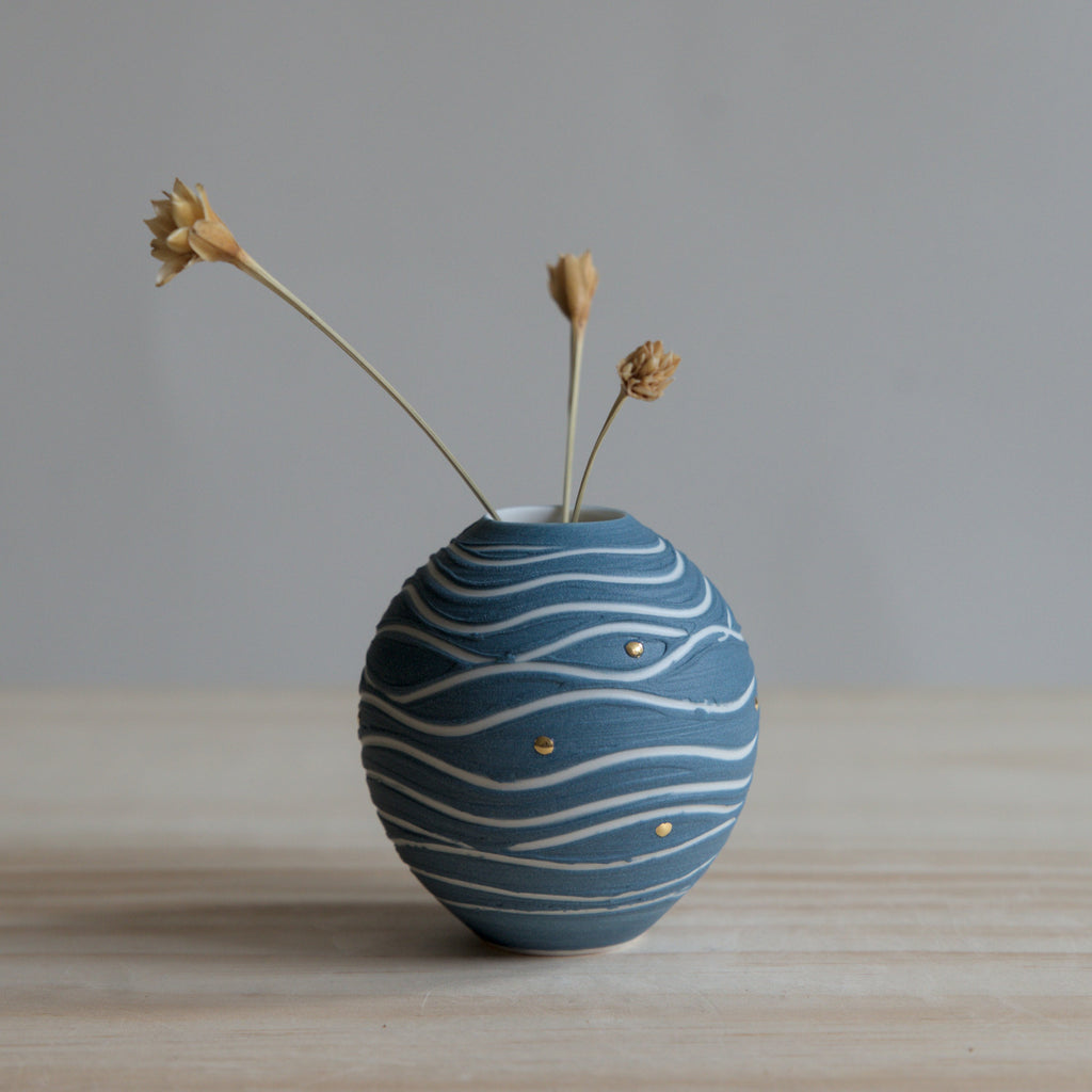 Patterned Minature - Gold Drops