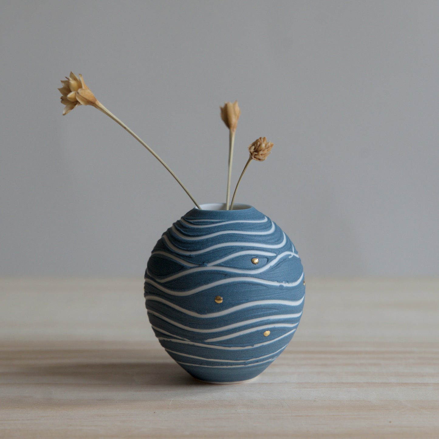 Patterned Minature - Gold Drops