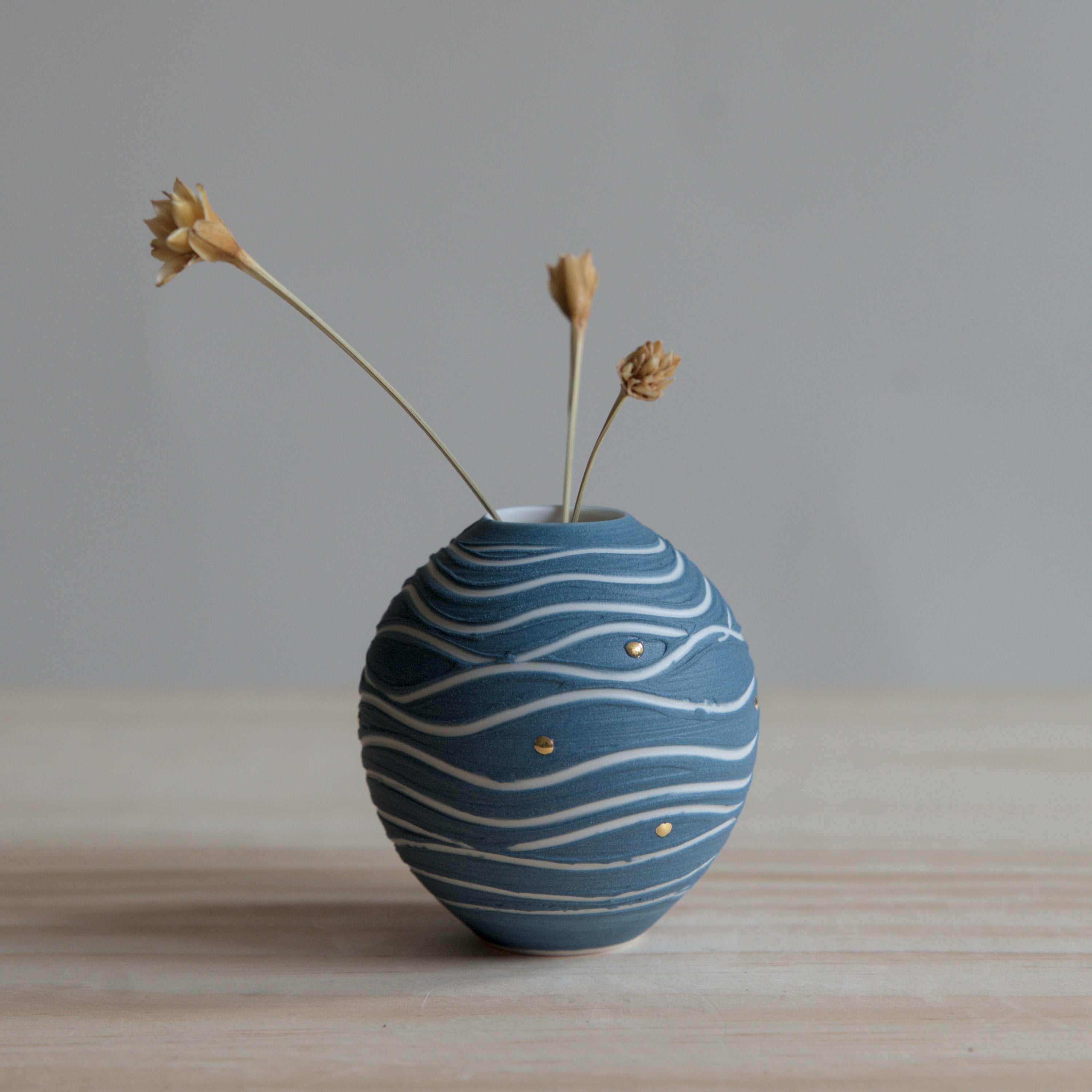 Patterned Minature - Gold Drops