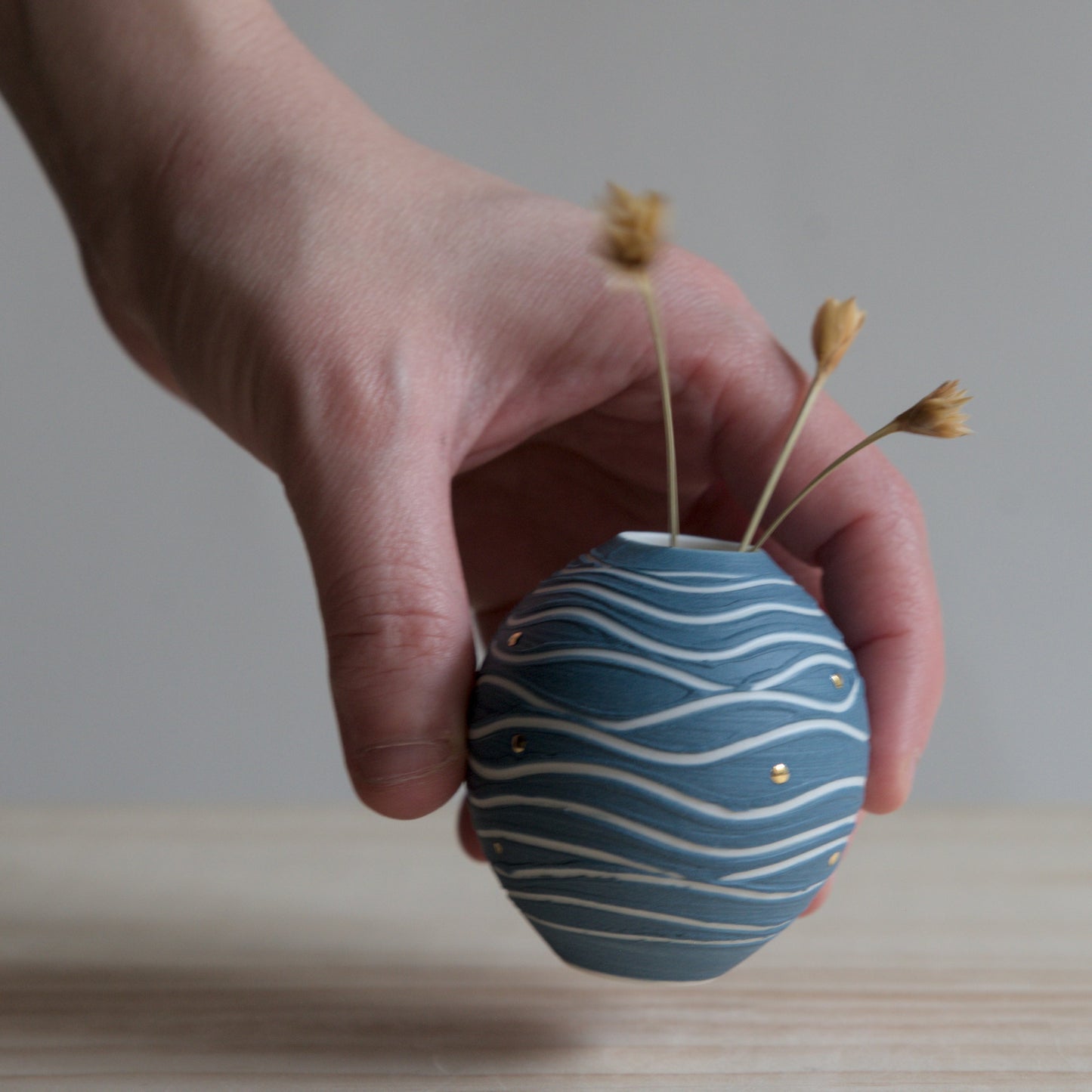 Patterned Minature - Gold Drops