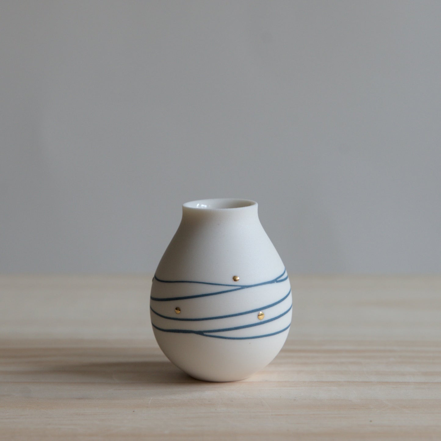 Patterned Minature - Gold Drops