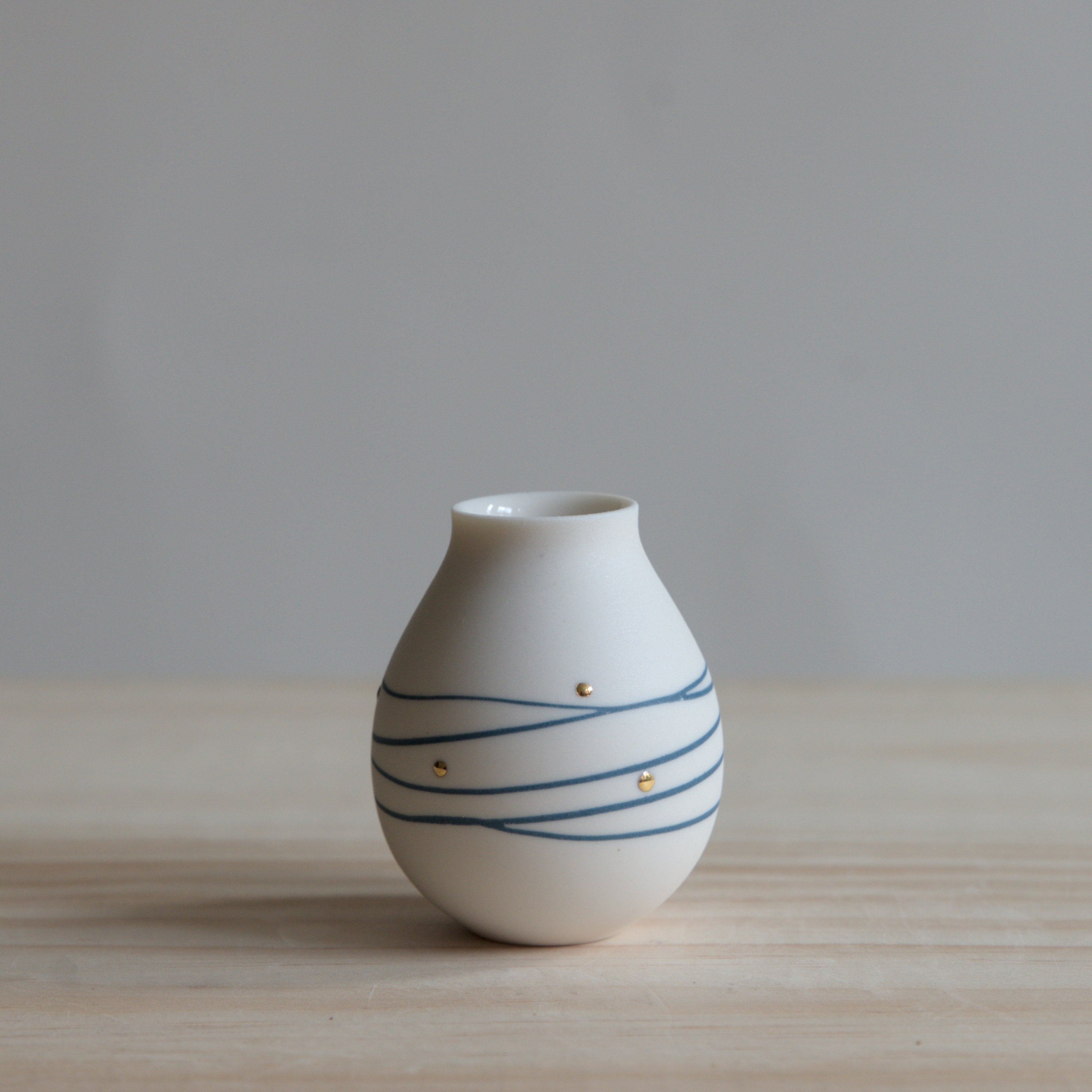 Patterned Minature - Gold Drops