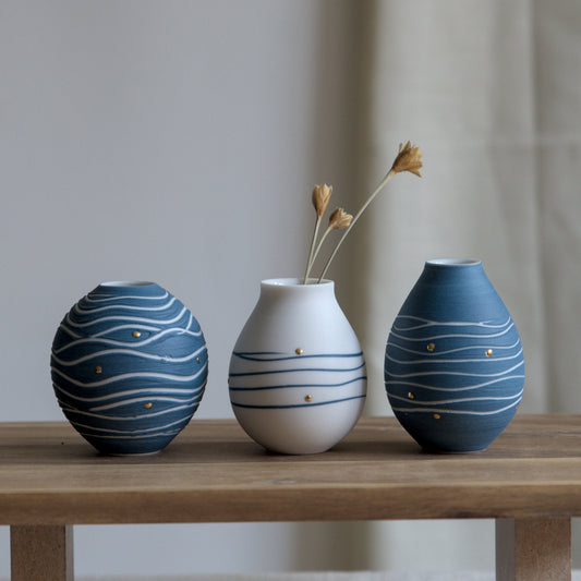 Patterned Minature - Gold Drops