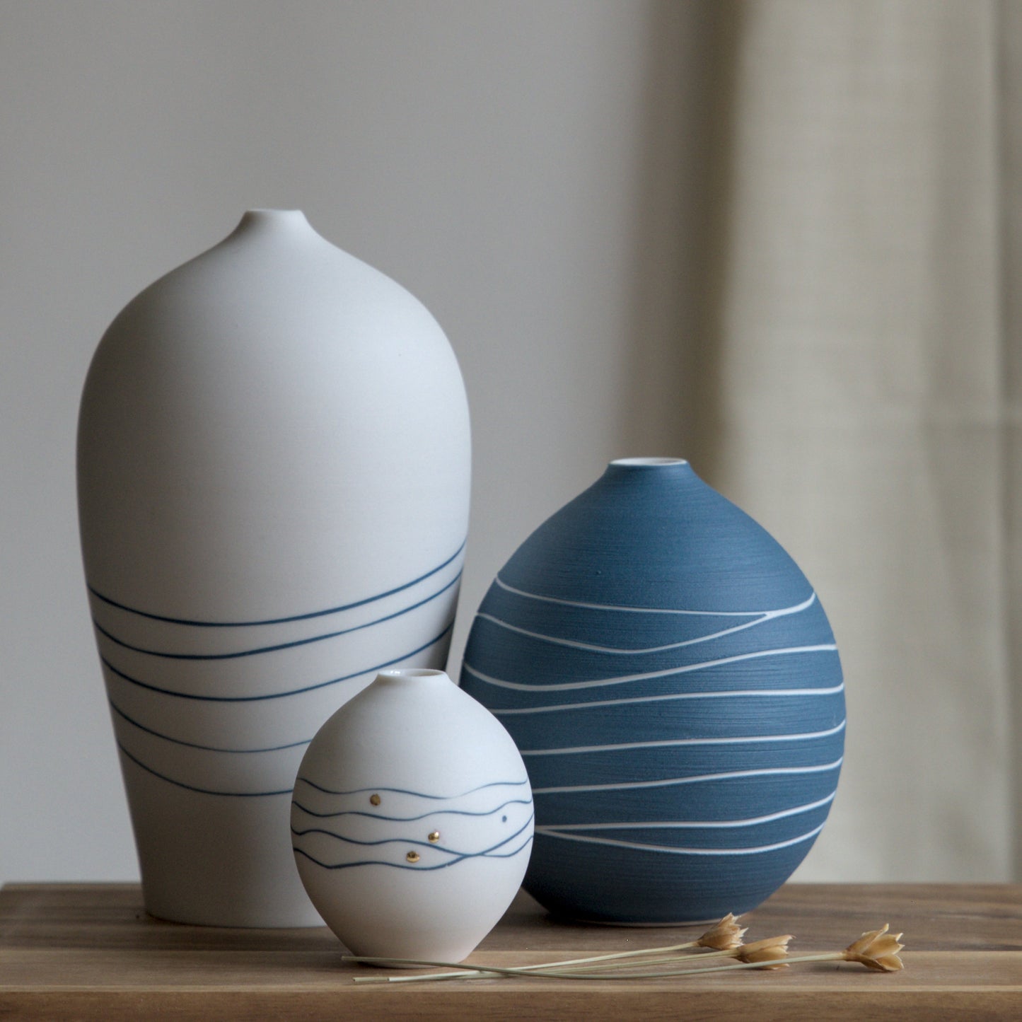 Patterned Minature - Gold Drops