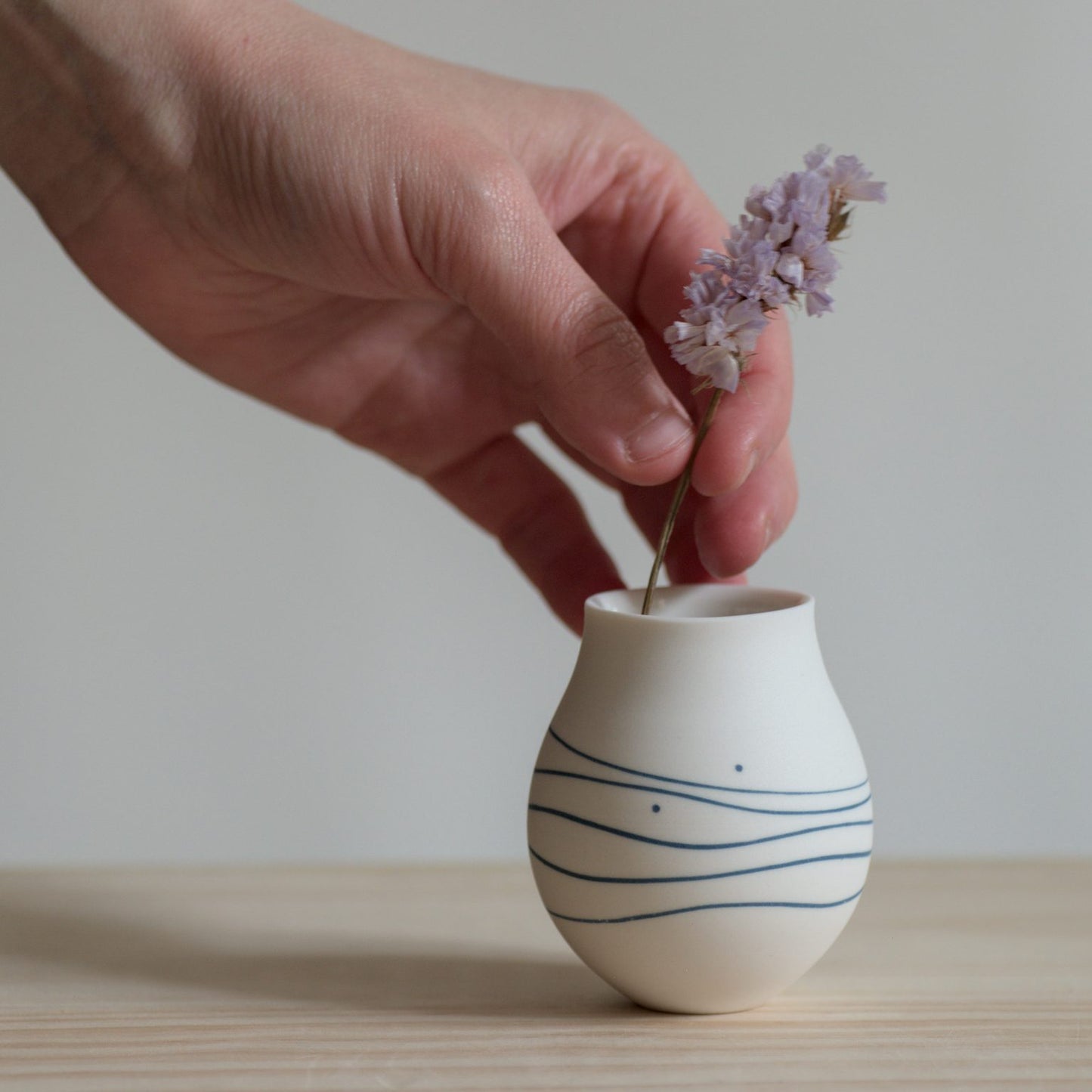 Patterned Miniature Vase