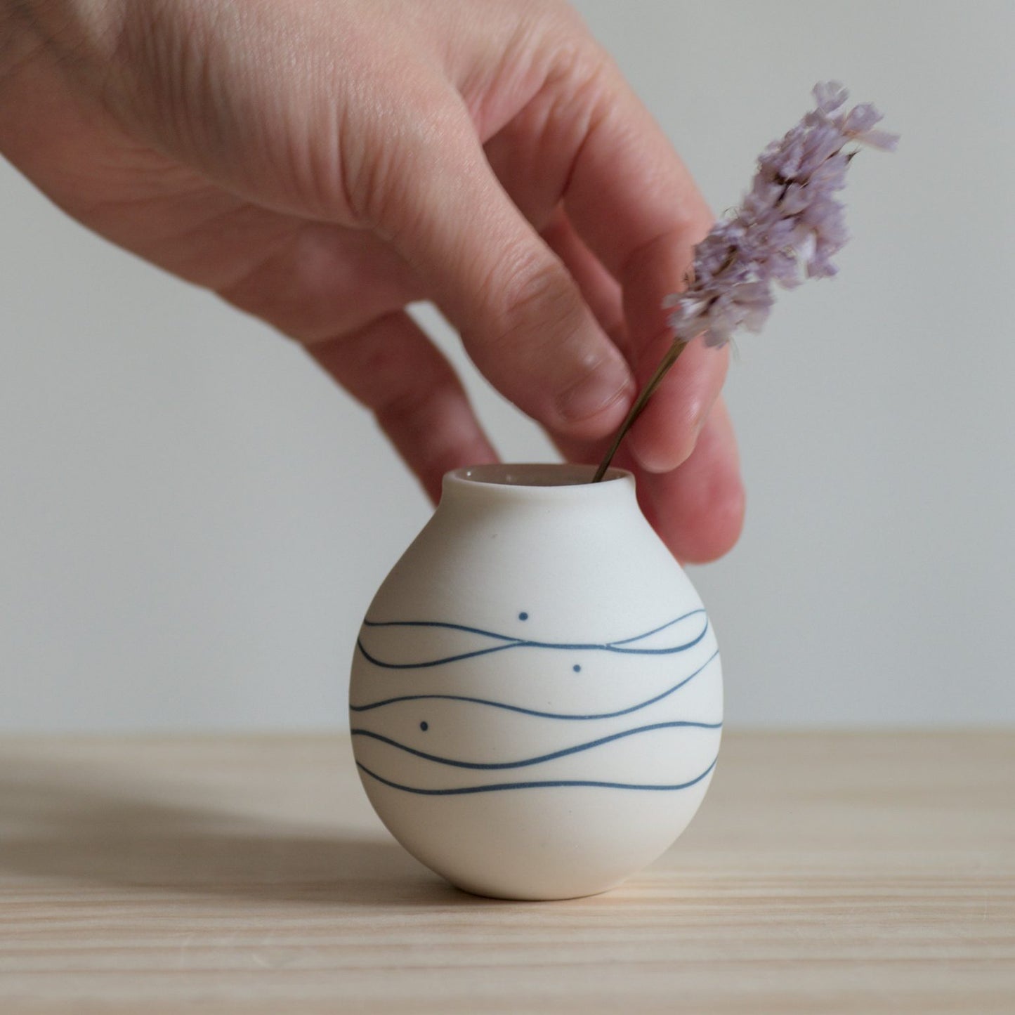 Patterned Miniature Vase
