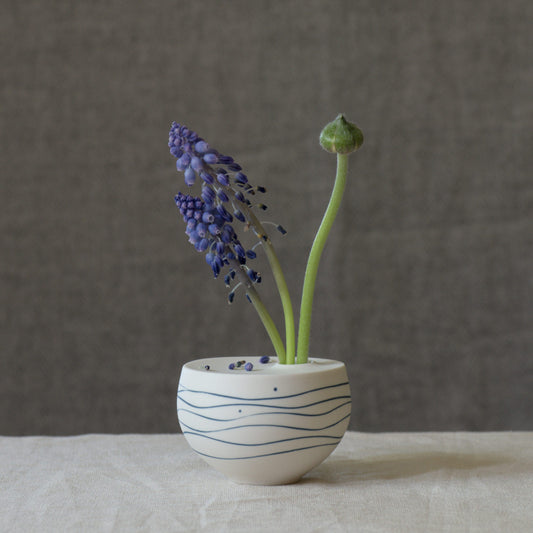 Ripple Bud Vase