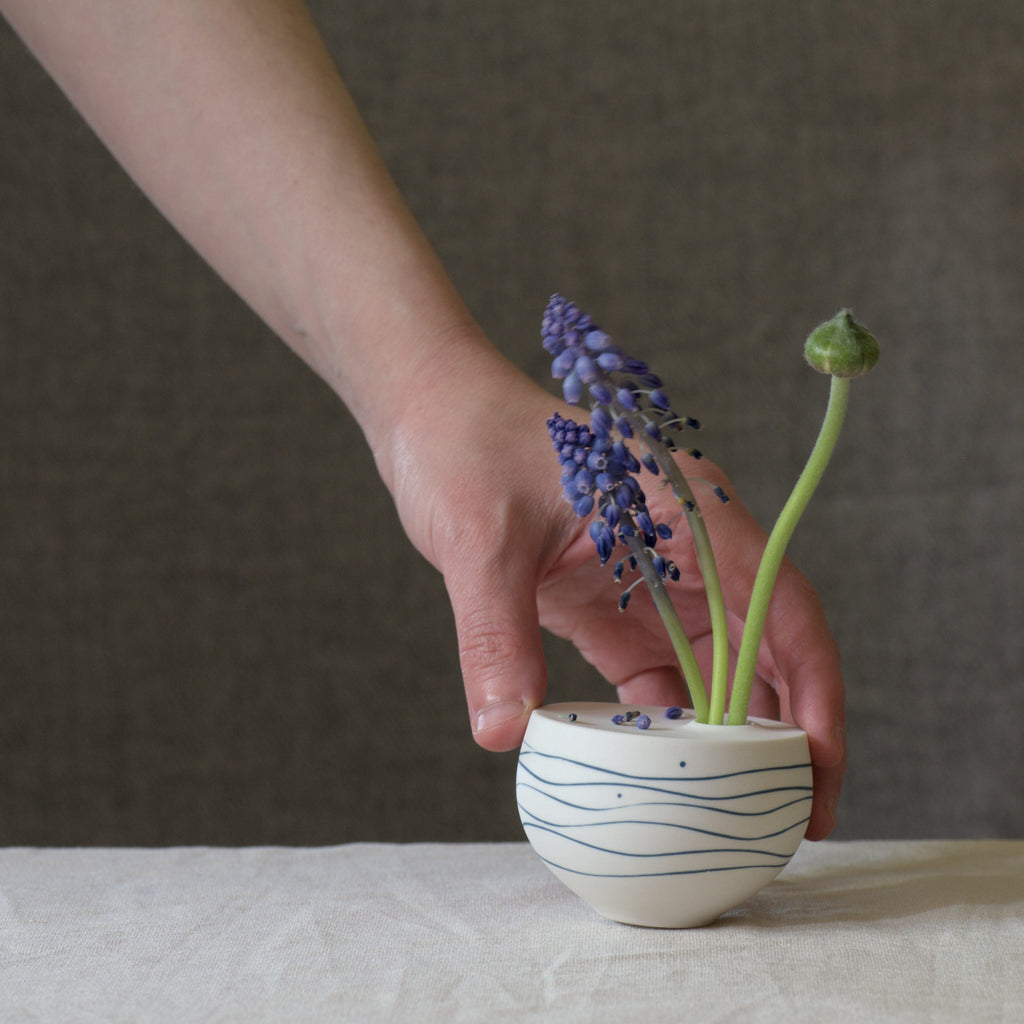 Ripple Bud Vase
