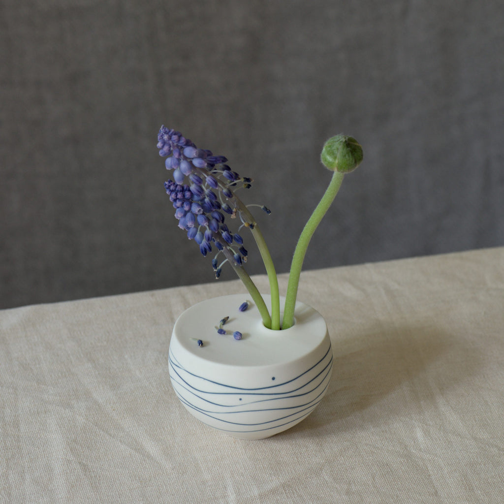 Ripple Bud Vase