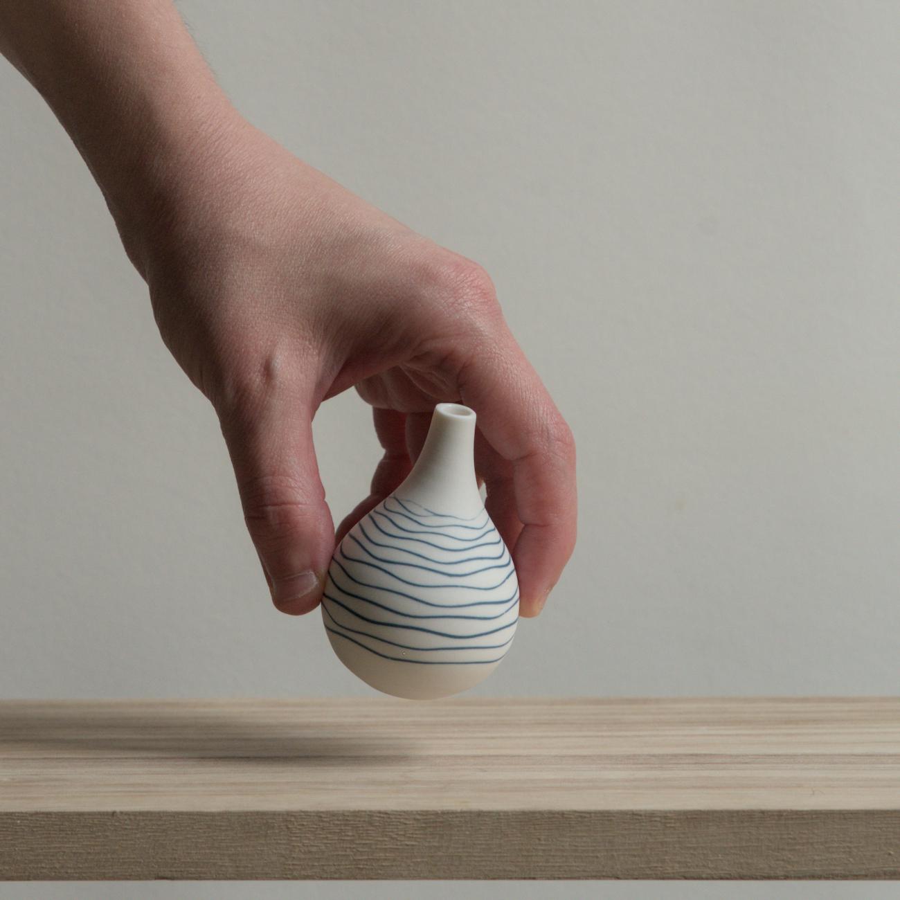 Minature - Blue Pattern